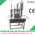 Semi-Automatic factory sale pvc pipe lubricant aerosol filling machine